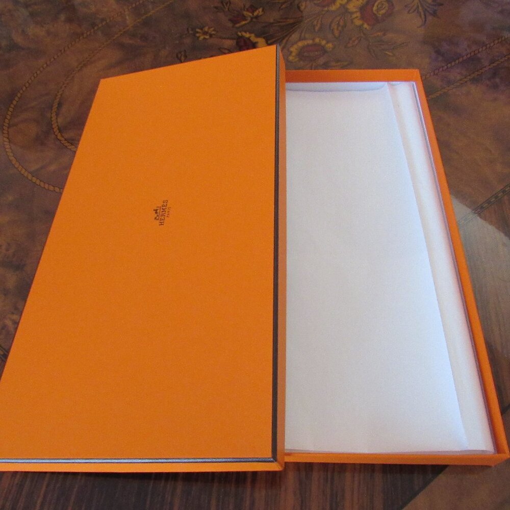 Authentic HERMES Empty Box 14.5” x 7.5" x 1”